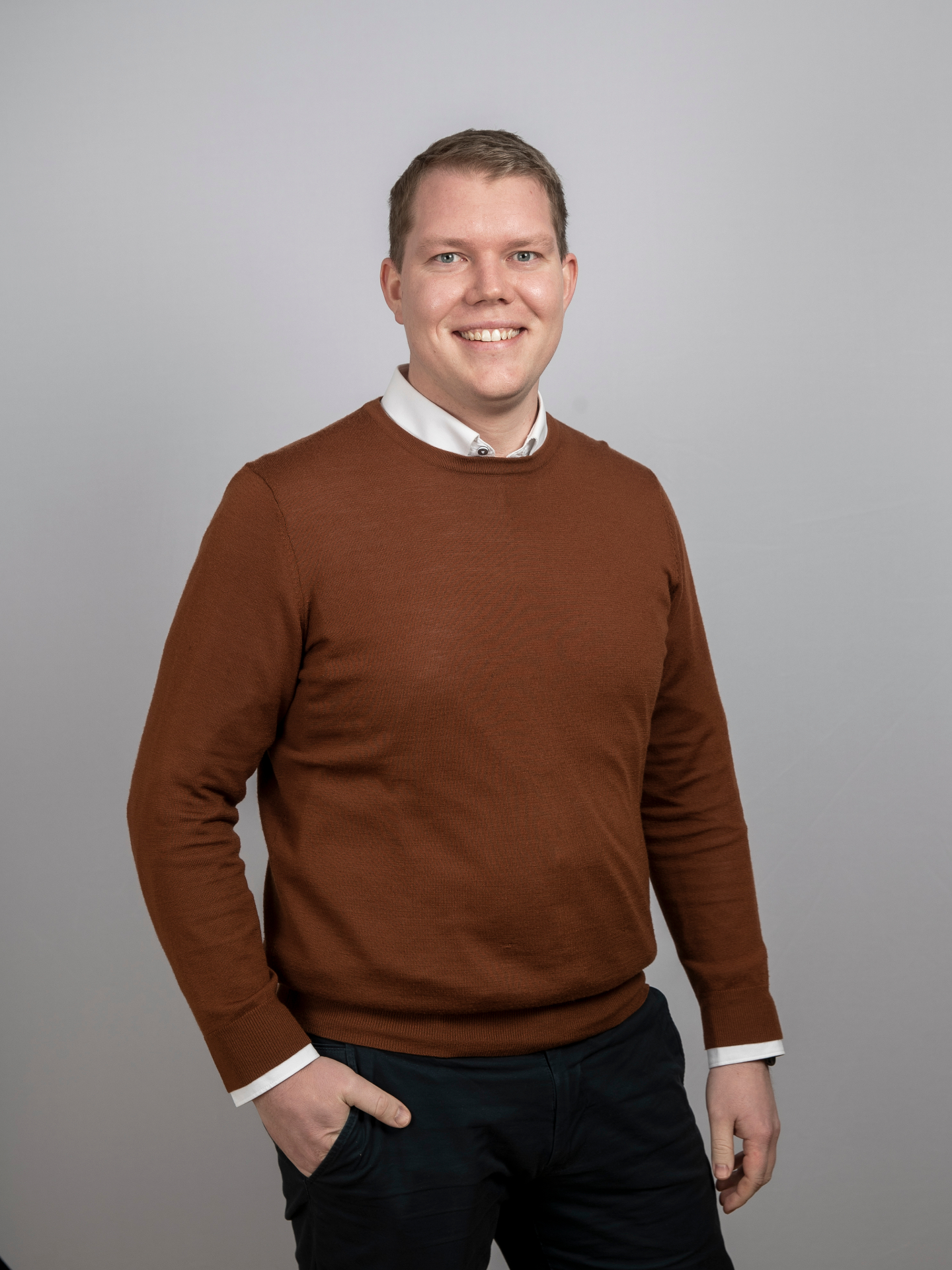 Porträtt av Sebastian Joelsson, grundare av Waypoint
